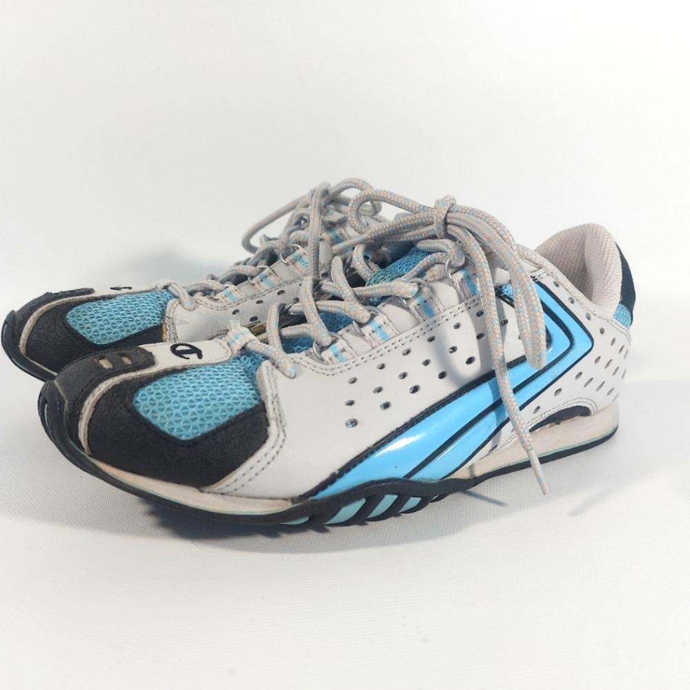 Champion Blue White Women's Sneaker Shoes, 6.5